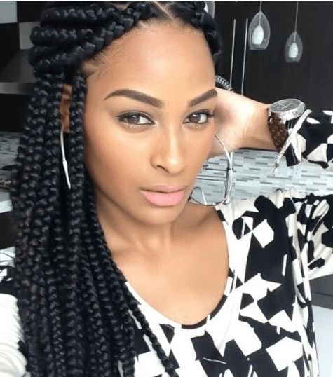 10 African-Hair Braiding Styles - Box/janet braids