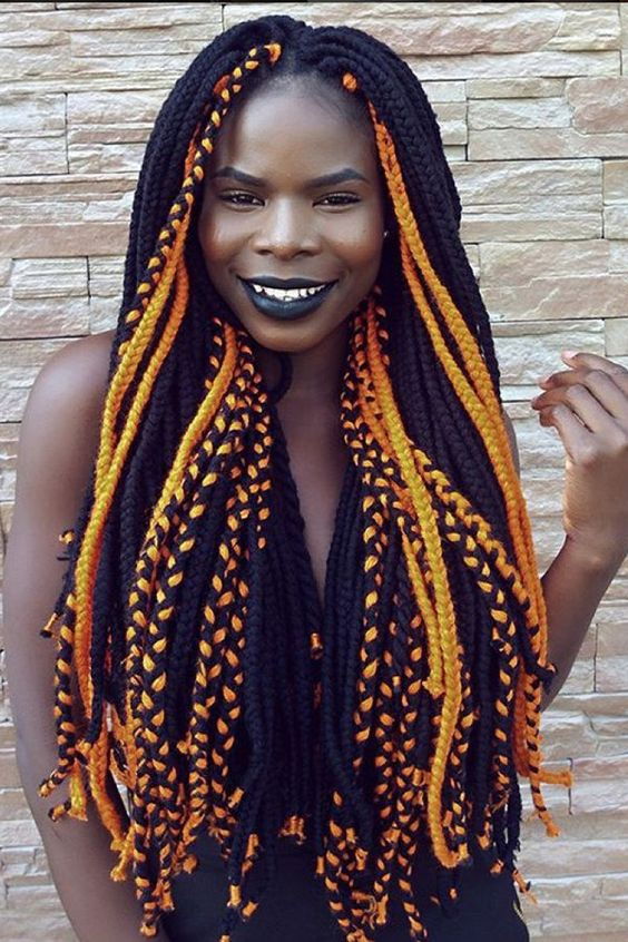 10 African-Hair Braiding Styles - Yarn Braids...
