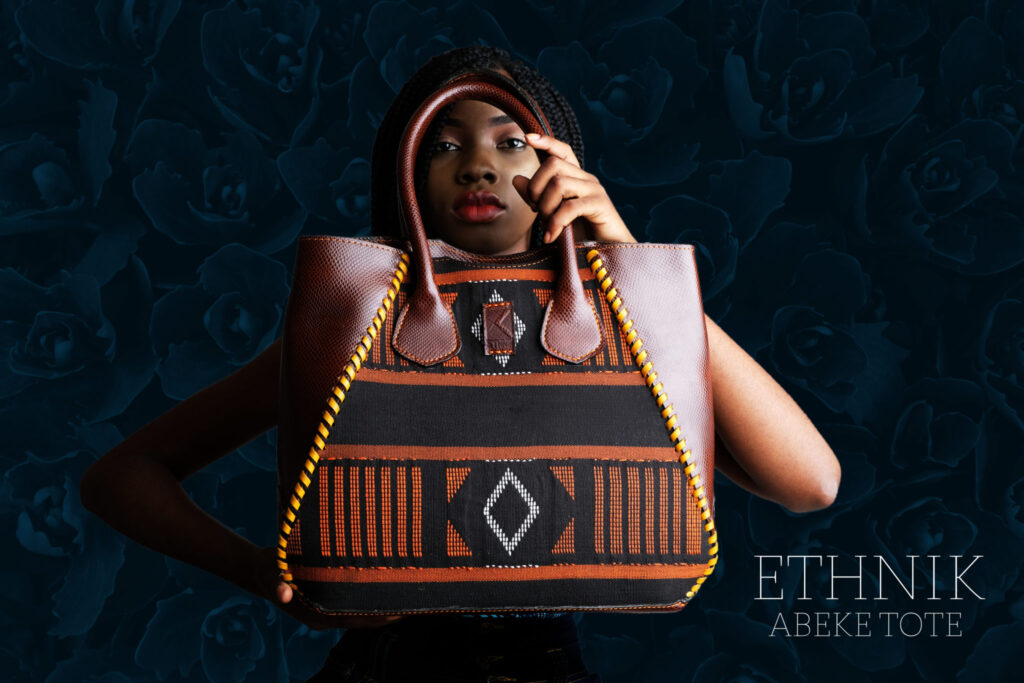 Aso oke bag by Ethnik onBellafricana Marketplace