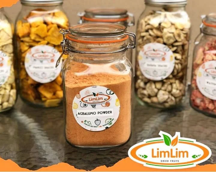 Lim lim dried fruits and powder on bellafricana blog