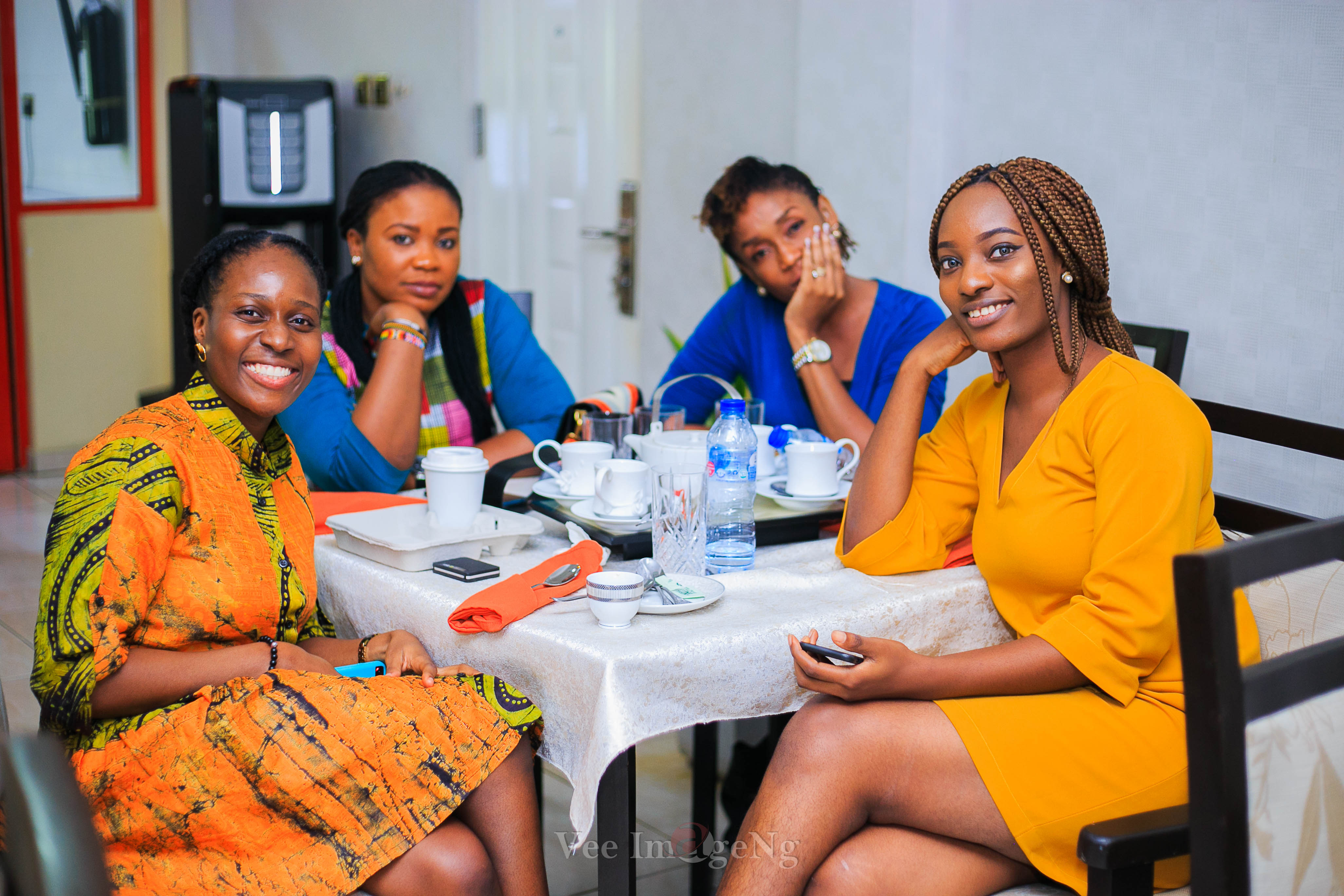 Bellafricana member at breakfast event creative entrepreneurs in Nigeria