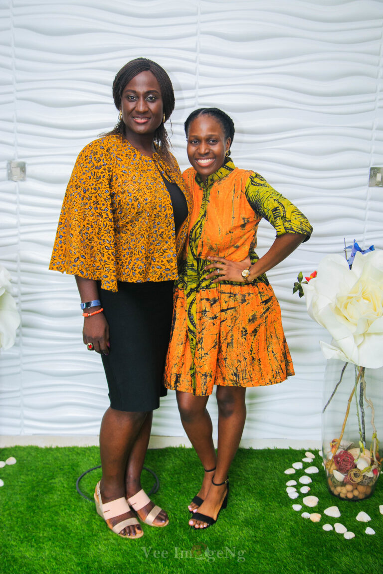 Mrs Joyce Akpata and Bukky Asehinde at bellafricana event