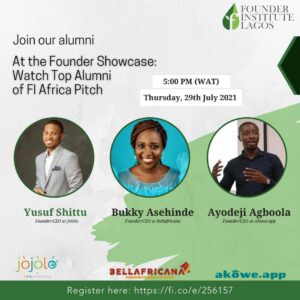 TOP ALUMNI OF FI AFRICA PITCH