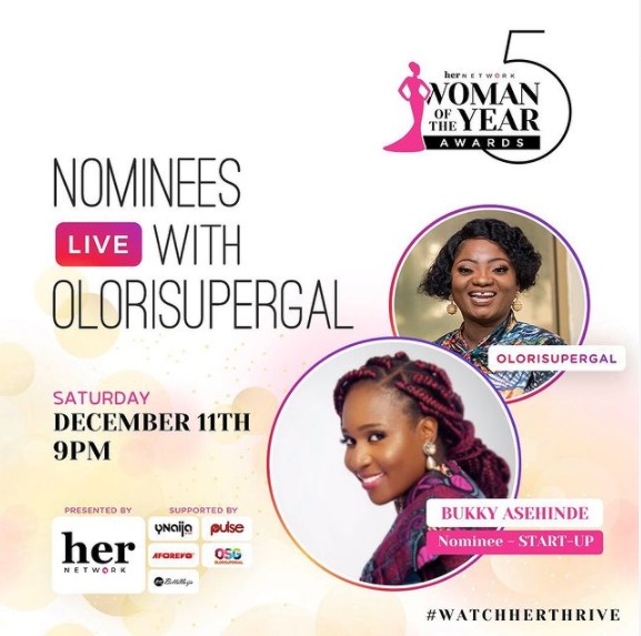 Nominee for the Woman of the Year - Start Up