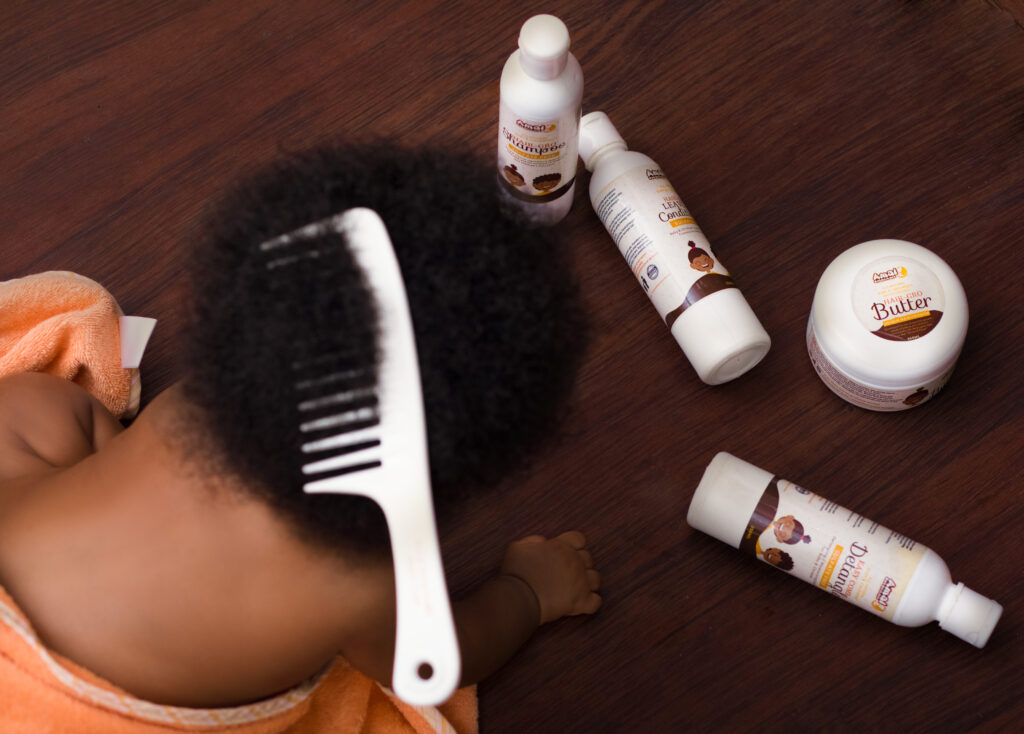 Kids hair kit by Amal botanicals on bellafricana marketplace, hair care products