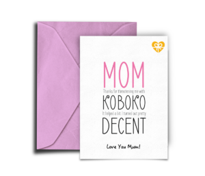 Mother Koboko card by Not Just Pulp sold on Bellafricana Marketplace
