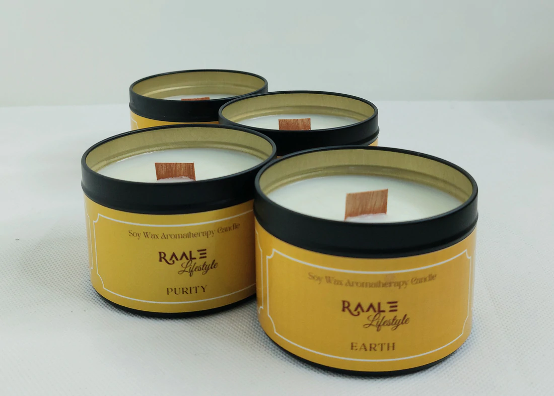 Earth Raale Lifestyle Candles sold on bellafricana marketplace scented candles