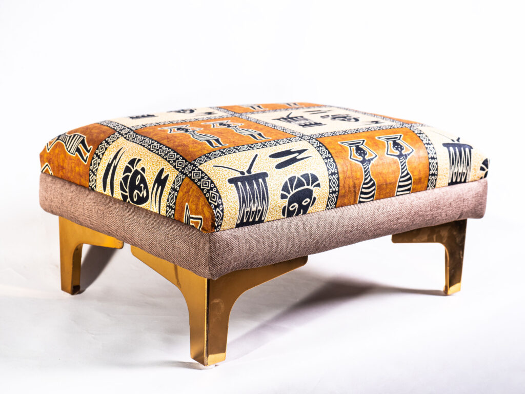 Footstool by Apoti Lagos on bellafricana marketplace