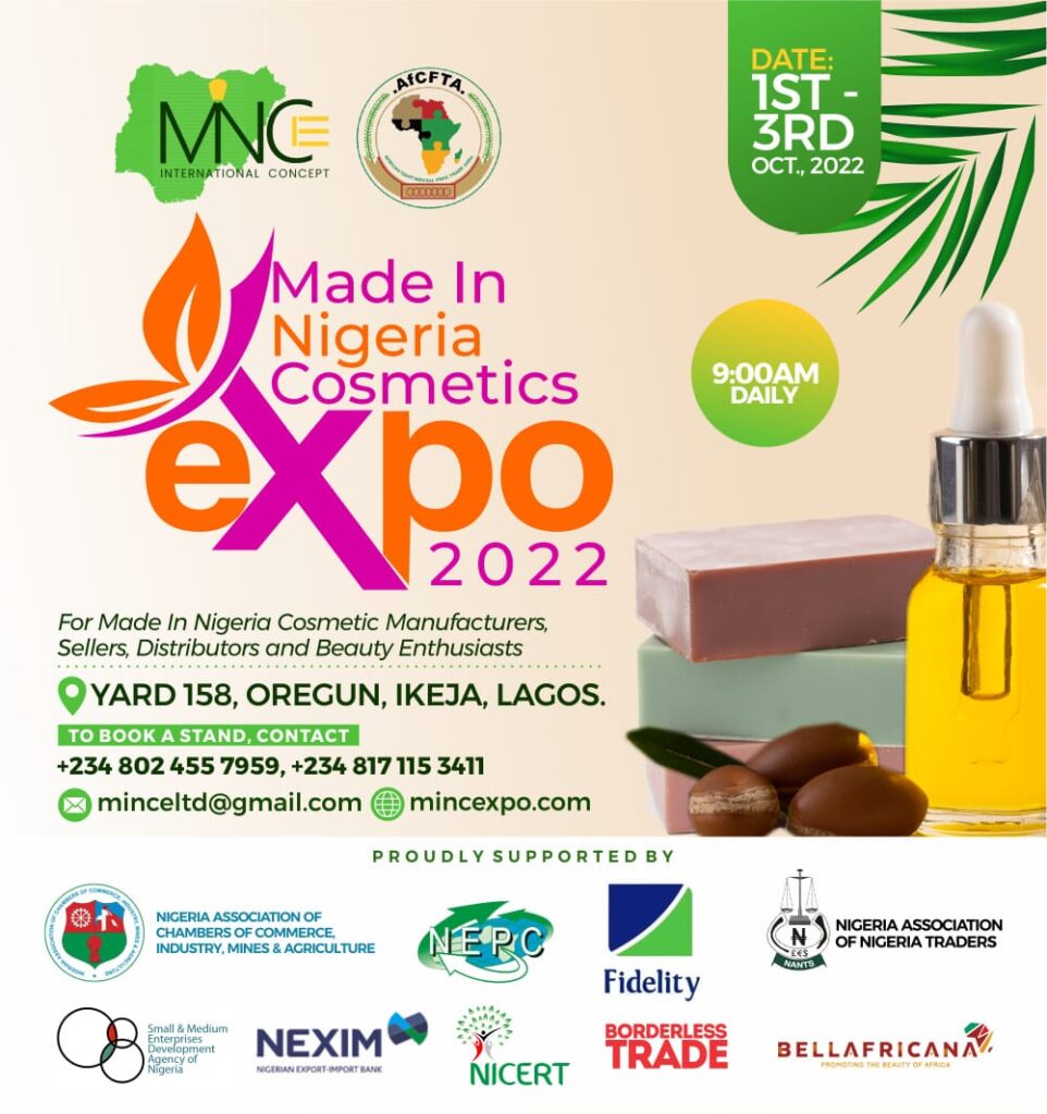 Made In Nigeria Cosmetics And Beauty Expo 2022