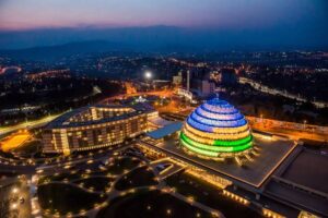 The beautiful City of Kigali, Rwanda