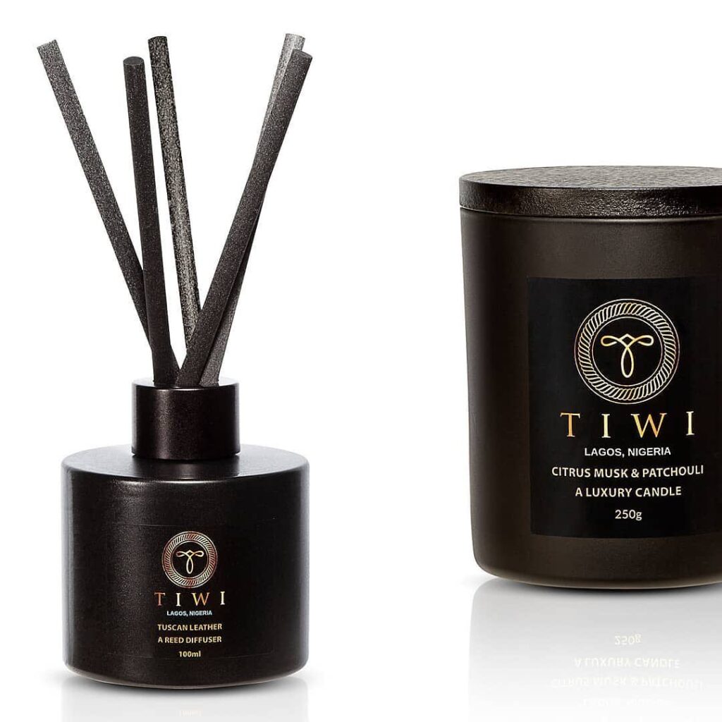 scented candles by Tiwi