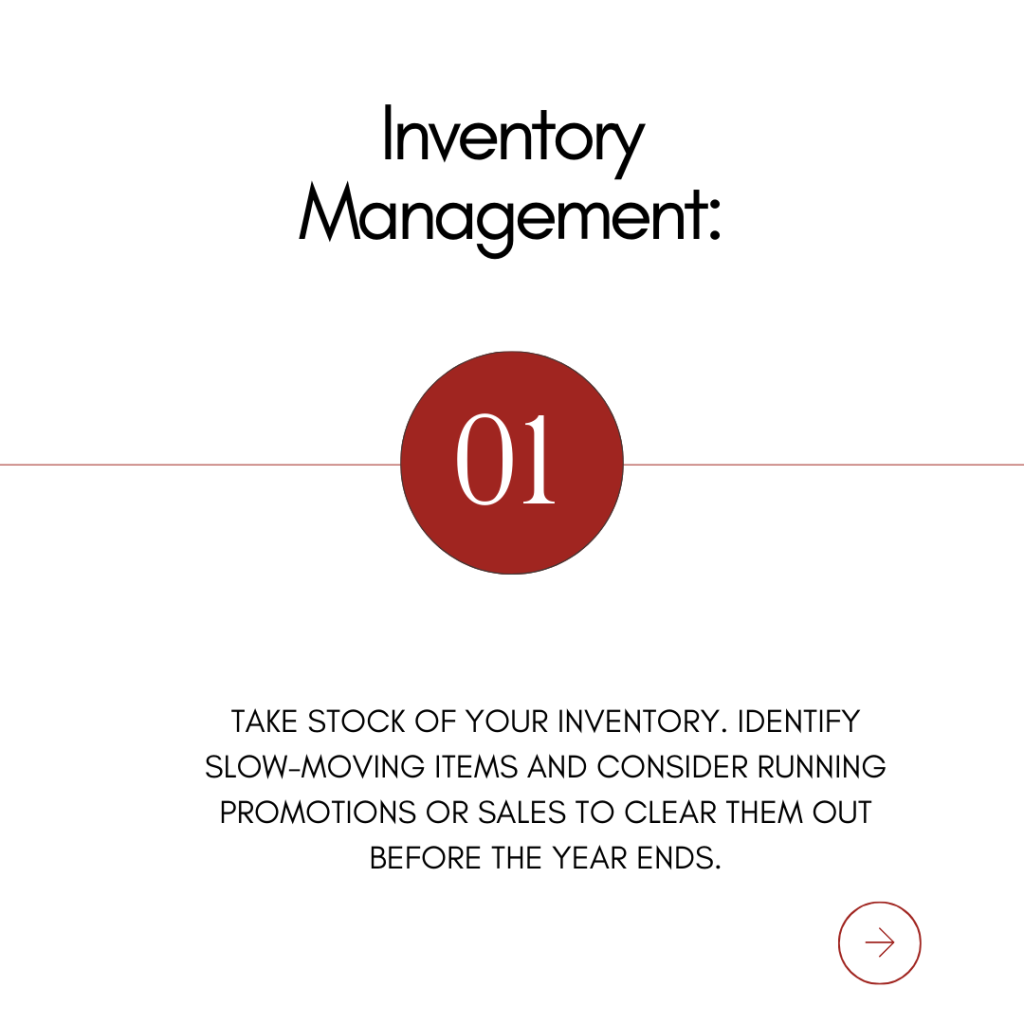 Inventory Management: 8 things to do for your creative business before the year ends that will position you for success