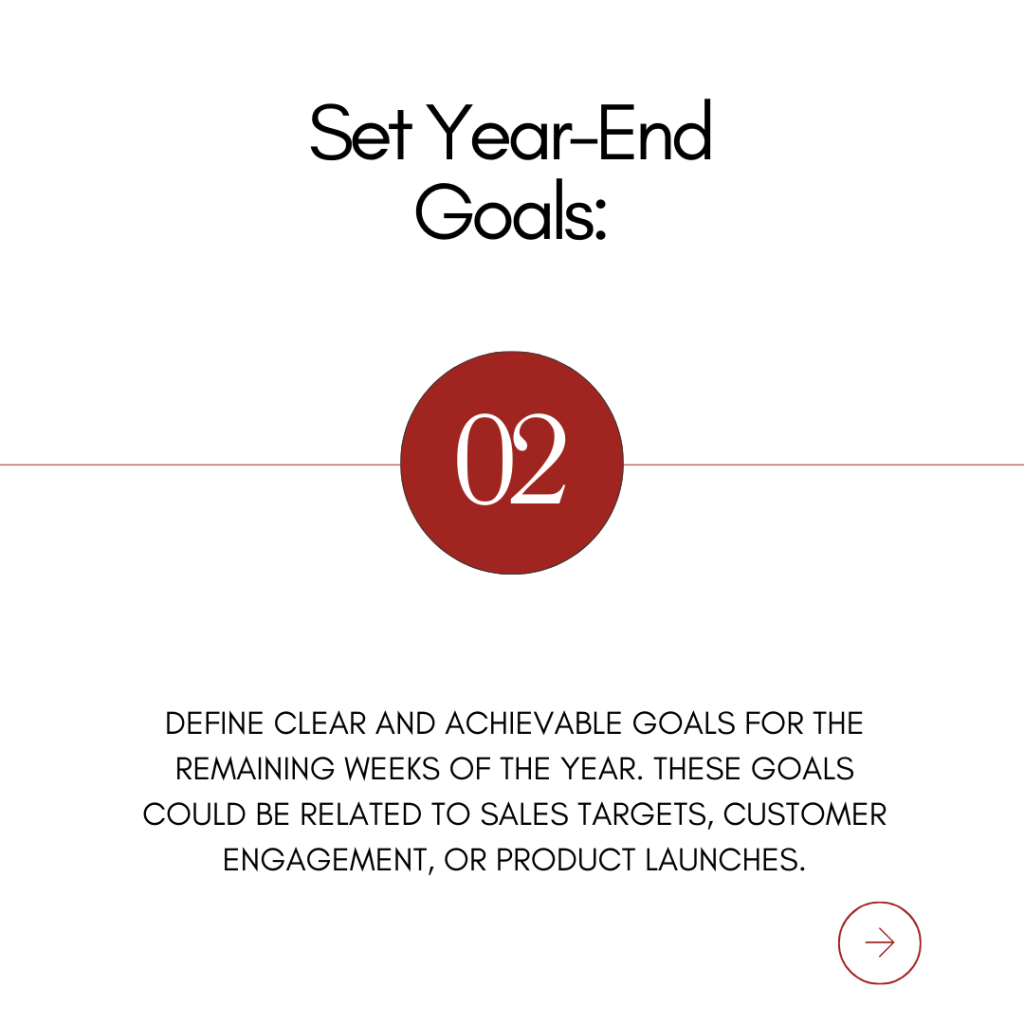 Set year-end goals: 8 things to do for your creative business before the year ends that will position you for success