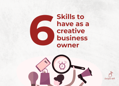 Six skills to have as a creative business owner