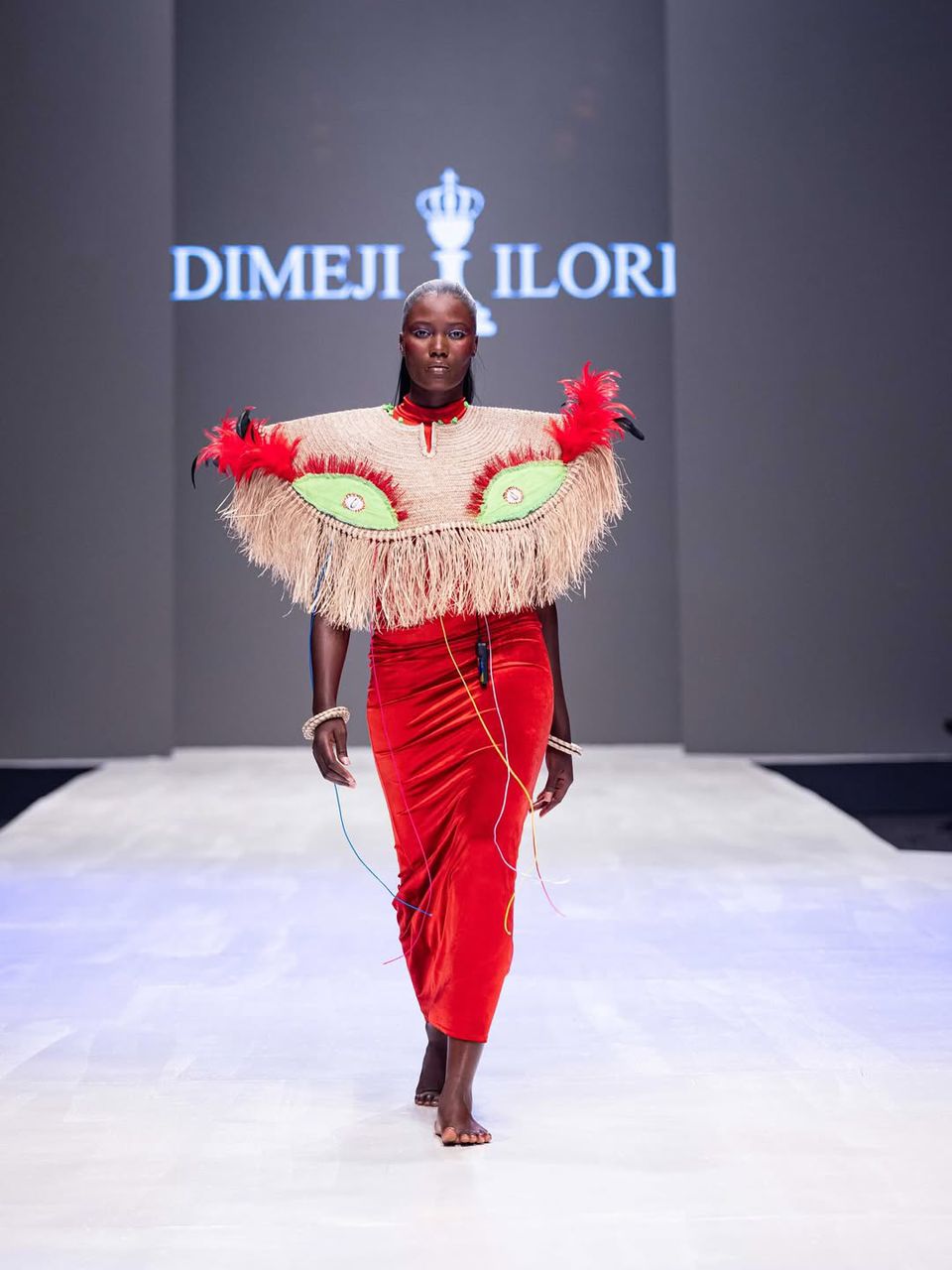Dimeji Ilori at Lagos fashion week
