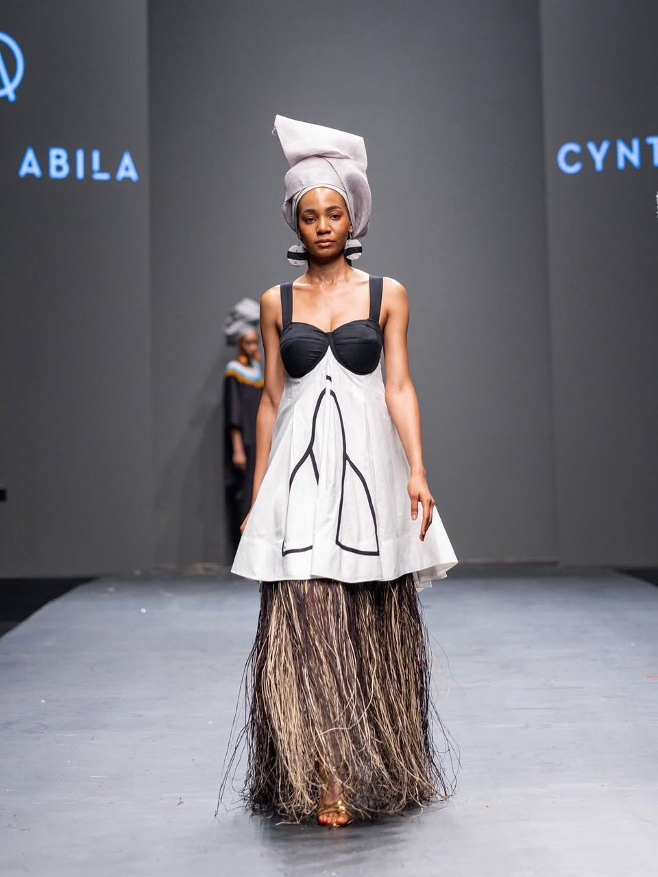 Cynthia Abila at Lagos fashion week 2025