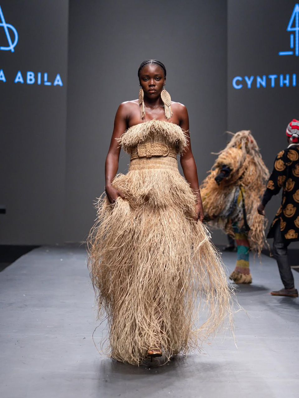 Cynthia Abila at Lagos fashion week 2025