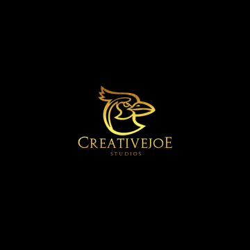 Creative Joe studios logo gold